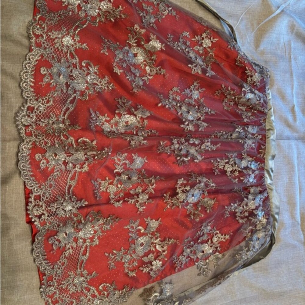 Red Bergfeuer Stockerpoint Dirndl - Picture 7 of 13